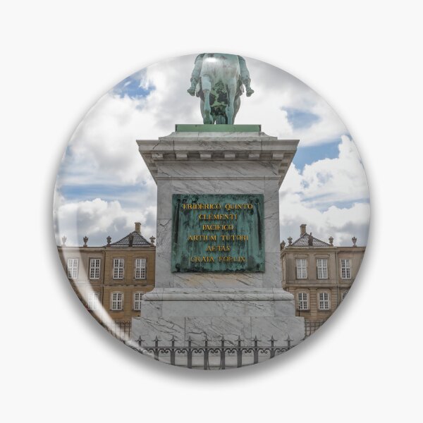 Item preview, Equestrian Statue Front View at Amalienborg Palace in Copenhagen designed and sold by jrtwynam.