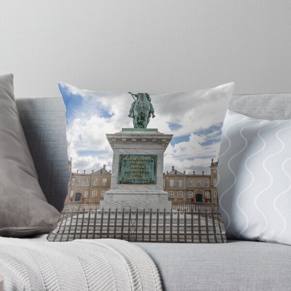 Item preview, Equestrian Statue Front View at Amalienborg Palace in Copenhagen designed and sold by jrtwynam.