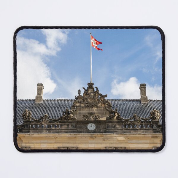 Item preview, Amalienborg Palace Facade Under Danish Flag designed and sold by jrtwynam.
