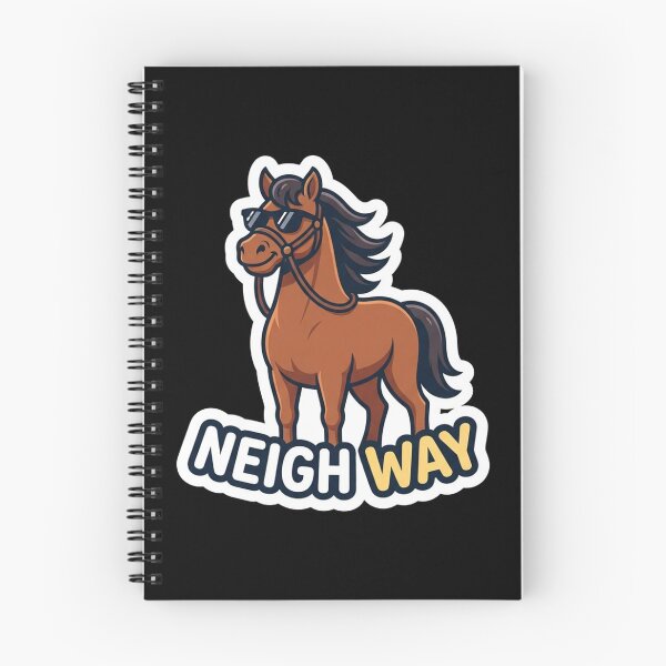 Item preview, Cool Horse Wearing Sunglasses Neigh Way designed and sold by Owcomm.