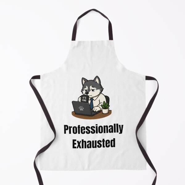 Item preview, Professionally Exhausted designed and sold by DailyQuestPrint.