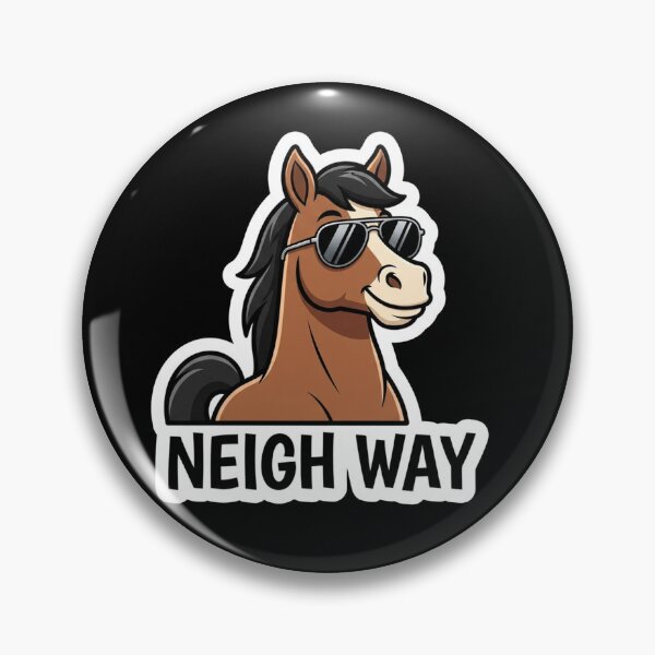 Item preview, Cool Horse Wearing Sunglasses Neigh Way designed and sold by Owcomm.