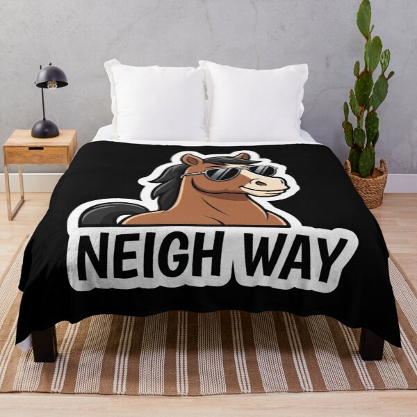 Item preview, Cool Horse Wearing Sunglasses Neigh Way designed and sold by Owcomm.