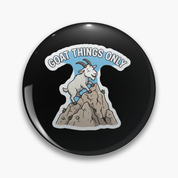Item preview, Funny Goat Climbing Mountain For Fans designed and sold by Owcomm.