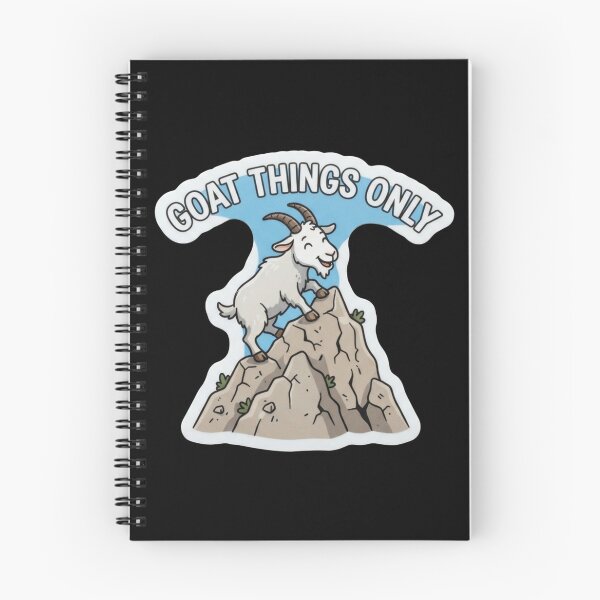 Item preview, Funny Goat Climbing Mountain For Fans designed and sold by Owcomm.