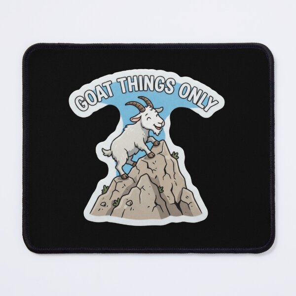Item preview, Funny Goat Climbing Mountain For Fans designed and sold by Owcomm.