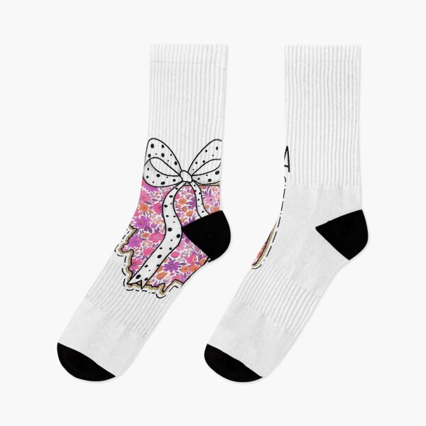 Item preview, Cute Montana Floral Map Graphic Coquette Bow Design designed and sold by Paper Drip.