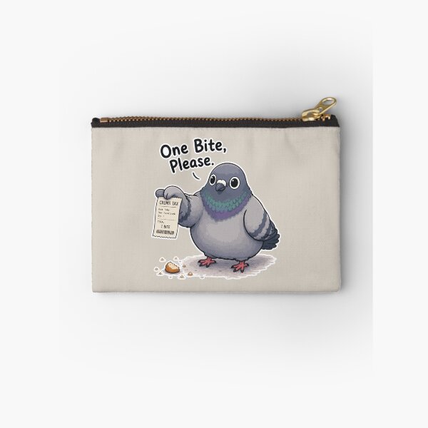 Item preview, Crumb Tax Pigeon Sticker Funny Bird Meme One Bite Please Gift designed and sold by SimplePoDesign.
