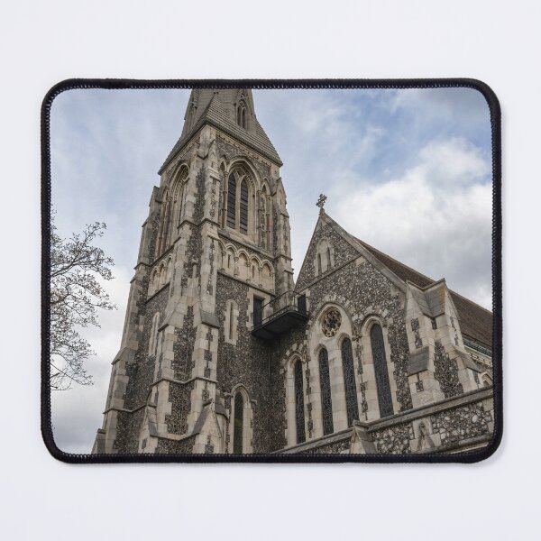 Item preview, St Alban's Church in Copenhagen Against Dramatic Sky designed and sold by jrtwynam.