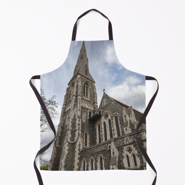 Item preview, St Alban's Church in Copenhagen Against Dramatic Sky designed and sold by jrtwynam.