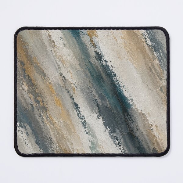 Item preview, Fluid Abstract Ocean Waves with Gold Accents designed and sold by Ingorgia Studio.