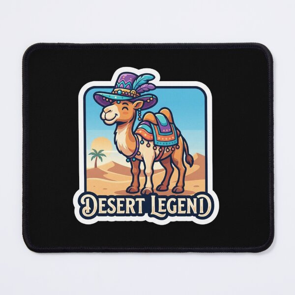 Item preview, Stylish Dromedary Desert Legend Illustration designed and sold by Owcomm.