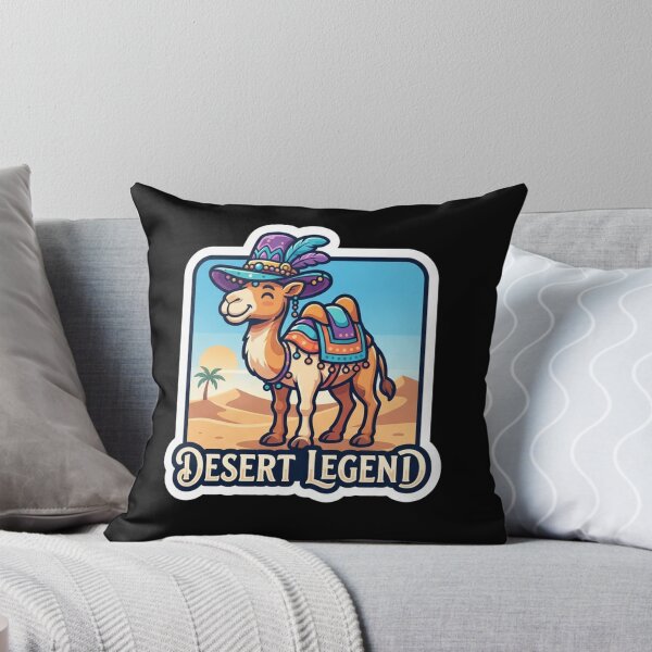 Item preview, Stylish Dromedary Desert Legend Illustration designed and sold by Owcomm.