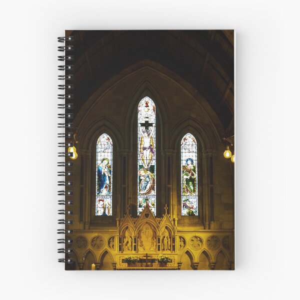 Item preview, St Alban's Church Interior with Stained Glass, Copenhagen designed and sold by jrtwynam.