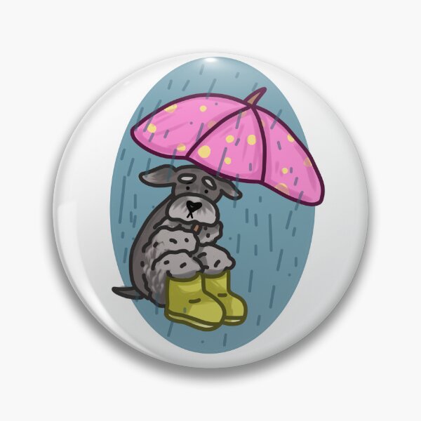 Item preview, Rainy Day Schnauzer designed and sold by reapercheezy.