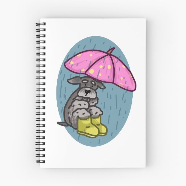 Item preview, Rainy Day Schnauzer designed and sold by reapercheezy.