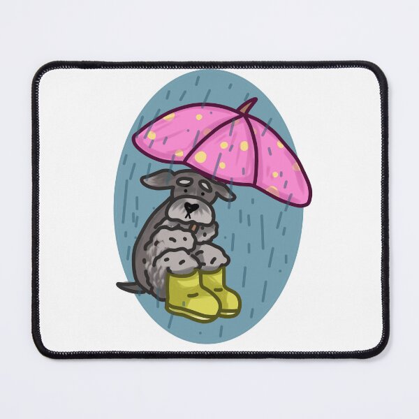 Item preview, Rainy Day Schnauzer designed and sold by reapercheezy.