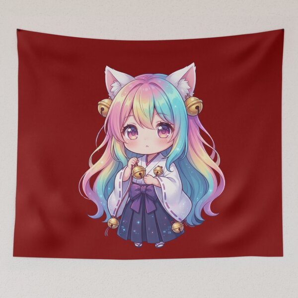 Item preview, Miko Chibi Spirit – Pastel Guardian Form designed and sold by dragon580.