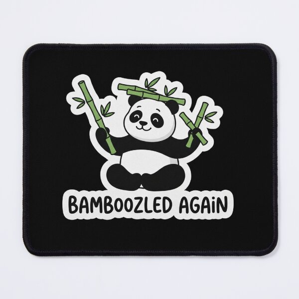 Item preview, Cute Bamboozled Again Panda Bear Illustration designed and sold by Owcomm.