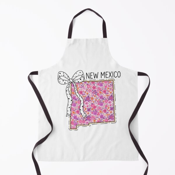 Item preview, Cute New Mexico Floral Map Graphic Coquette Bow Design designed and sold by Paper Drip.