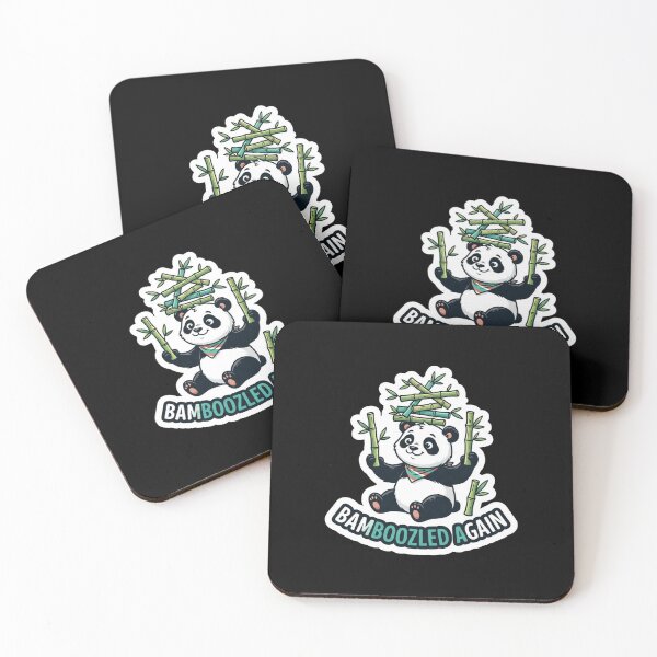 Item preview, Cute Panda Bamboozled Again Funny Illustration designed and sold by Owcomm.