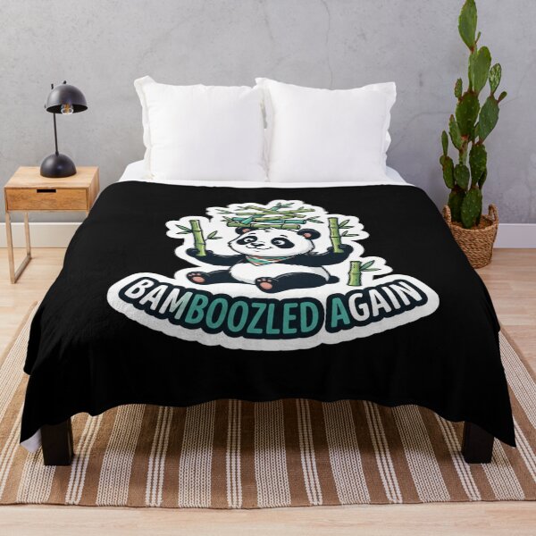 Item preview, Cute Panda Bamboozled Again Funny Illustration designed and sold by Owcomm.