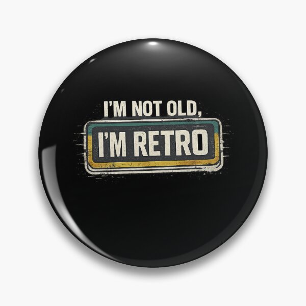 Item preview, I'm Not Old I'm Retro Funny Vintage Retro Quote Minimal Typography T-Shirt designed and sold by Line-Mood1⭐️⭐️⭐️⭐️⭐️.