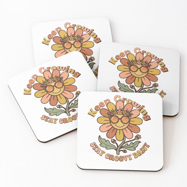 Artikelvorschau, Wachse weiter, bleib cool, Daisy Retro entworfen und verkauft von Alimehab | Graphic tees | Design & Art.