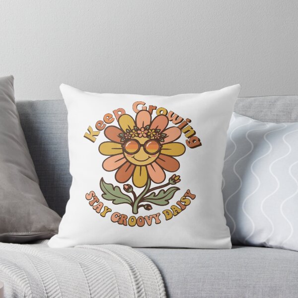 Item preview, Keep Growing Stay Groovy Daisy Retro designed and sold by Alimehab.