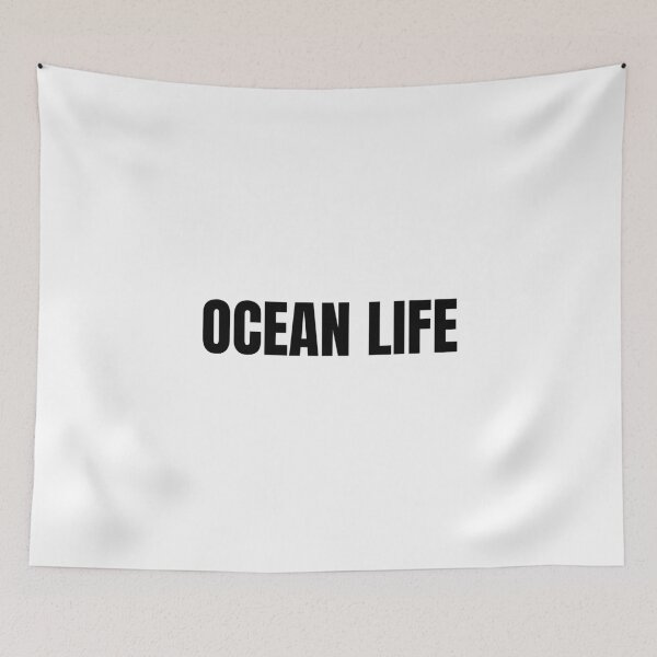 Item preview, Ocean Life (Black) designed and sold by ShipCrewNation.