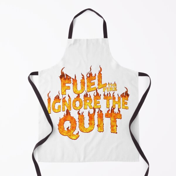 Item preview, FUEL THE FIRE IGNORE THE QUIT'. Perfect for motivated individuals, athletes, and entrepreneurs seeking daily inspiration. designed and sold by WonderWaresGifts.
