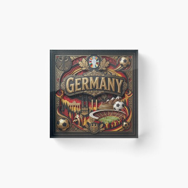 Item preview, Germany Soccer Black Luxury Edition - German Football 3D  designed and sold by keythxctrs.