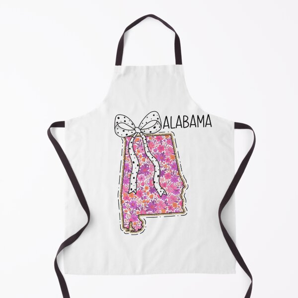 Item preview, Cute Alabama Floral Map Graphic Coquette Bow Design designed and sold by Paper Drip.