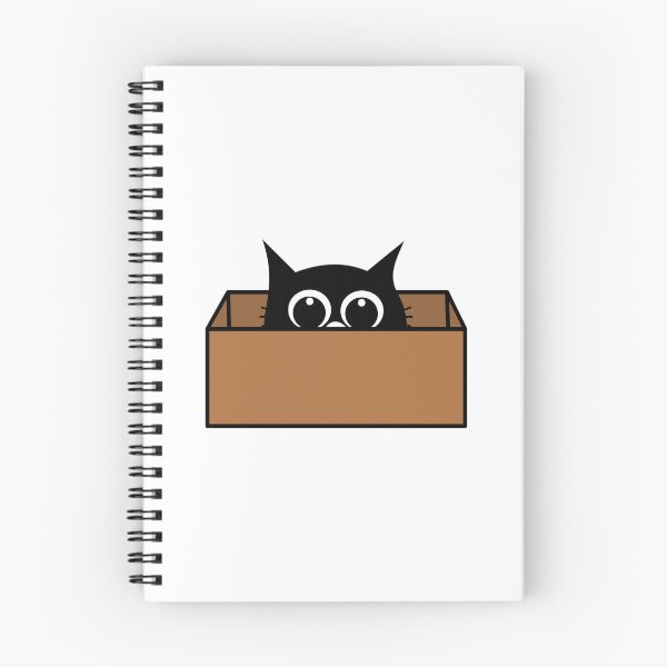 Item preview, Cute Cat in a Box designed and sold by tedrify.
