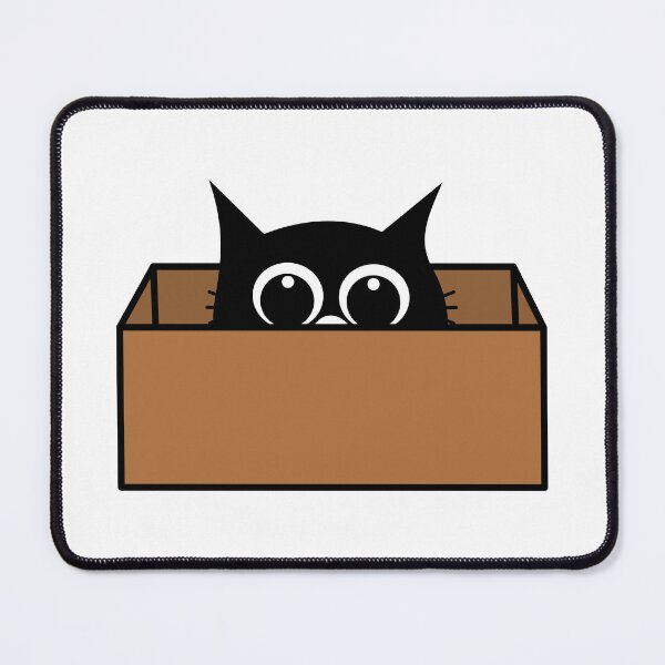 Item preview, Cute Cat in a Box designed and sold by tedrify.