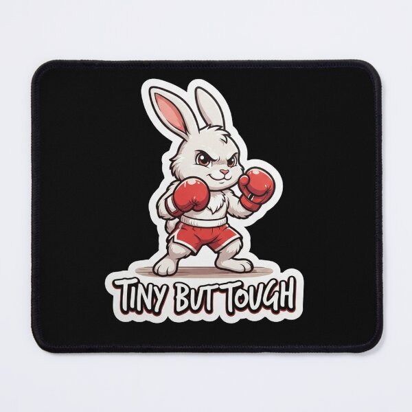 Item preview, Tiny But Tough Boxing Rabbit Fighter designed and sold by Owcomm.