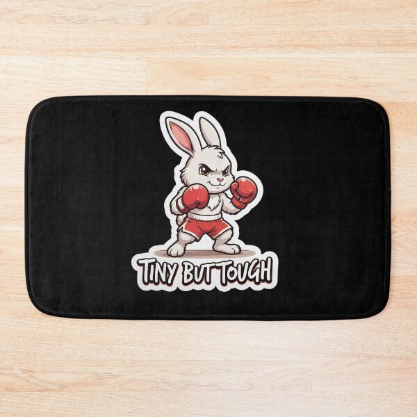 Item preview, Tiny But Tough Boxing Rabbit Fighter designed and sold by Owcomm.