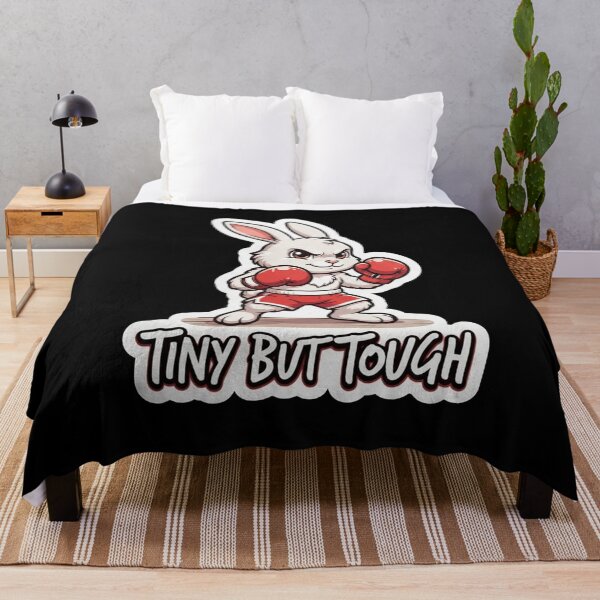 Item preview, Tiny But Tough Boxing Rabbit Fighter designed and sold by Owcomm.