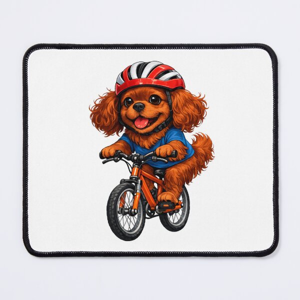 Item preview, Ruby Cavalier Cycling designed and sold by SpottyRainbow.