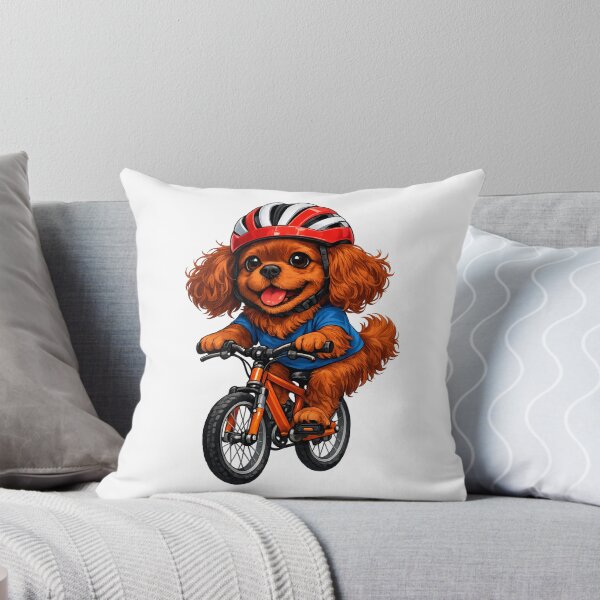 Item preview, Ruby Cavalier Cycling designed and sold by SpottyRainbow.