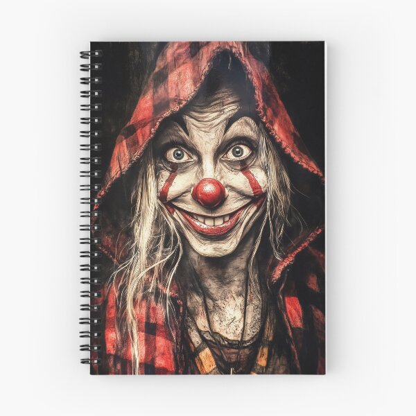 Item preview, Crimson Hood Clown Portrait designed and sold by Verademacedoart.