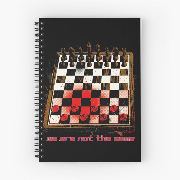 Item preview, We Are Not The Same Chess Board Checkers designed and sold by SpokeBender.
