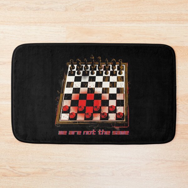 Item preview, We Are Not The Same Chess Board Checkers designed and sold by SpokeBender.