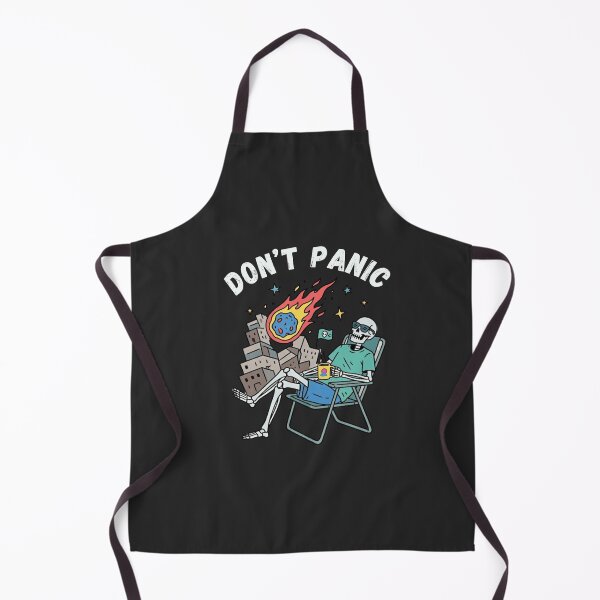 Item preview, Don't Panic Skeleton | Apocalypse & Existential Dread Nihilist Humor designed and sold by Cree8if.
