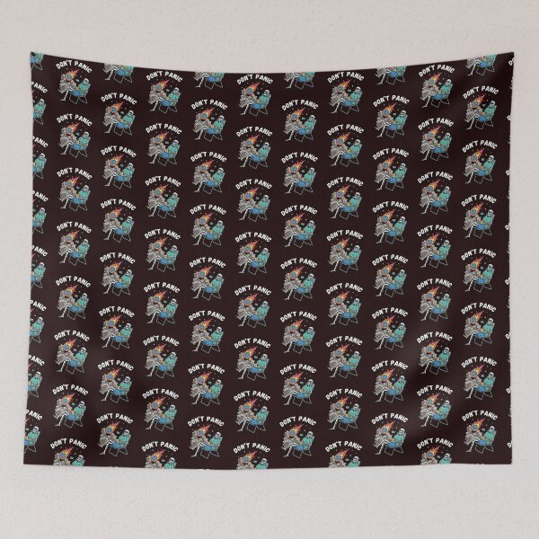 Item preview, Don't Panic Skeleton | Apocalypse & Existential Dread Nihilist Humor designed and sold by Cree8if.