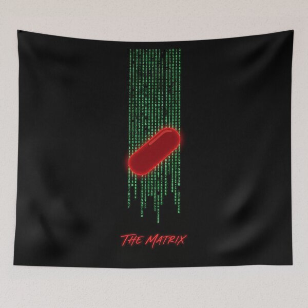 Item preview, The Matrix - Red Pill Digital Rain Code designed and sold by Enea Kelo.