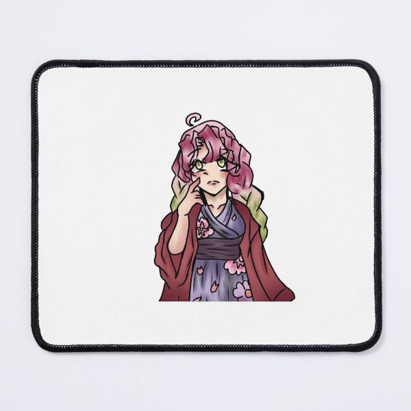 Item preview, Cute Mitsuri Kanroji Chibi in Kimono - Demon Slayer Fanart designed and sold by Manga moshi .