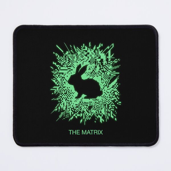 Item preview, The Matrix - Follow the White Rabbit Glitch designed and sold by Enea Kelo.