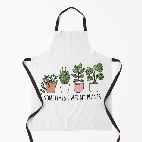 Item preview, Sometimes I Wet My Plants Funny Gardening Pun Cute Houseplants designed and sold by raedattia.