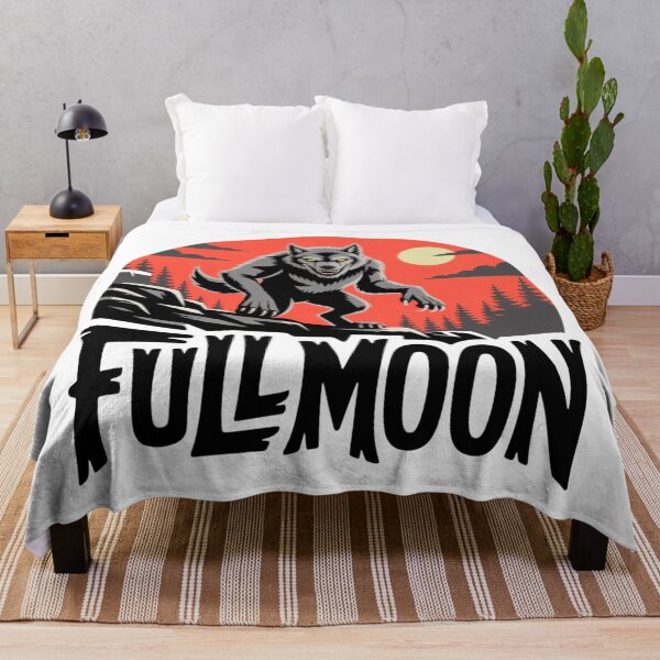 Item preview, Full Moon Werewolf - Vintage Retro Horror  designed and sold by Outlet Raloel.